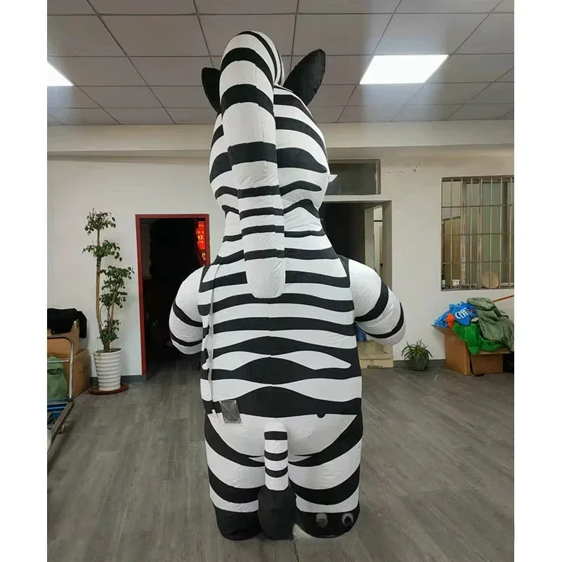 Inflatable Zebra Mascot Costum - Event Party ulasan dan harga