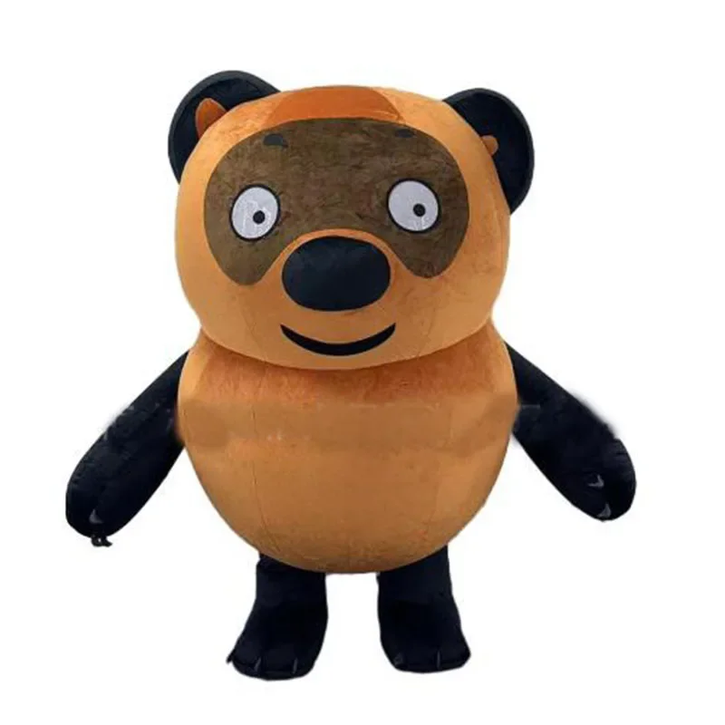 Brown Black Bear Inflatable Ma - Event Party ulasan dan harga