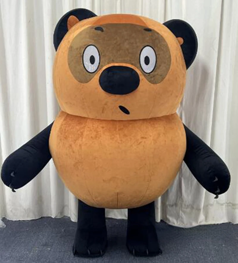 Brown Black Bear Inflatable Ma - Event Party ulasan dan harga
