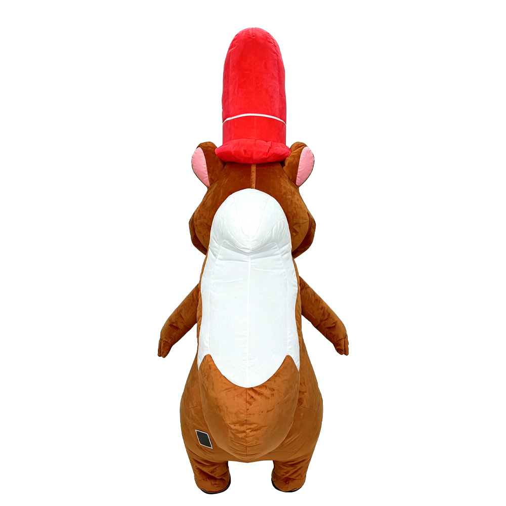 SAYGO Red Hat Squirrel Inflata - Event Party ulasan dan harga