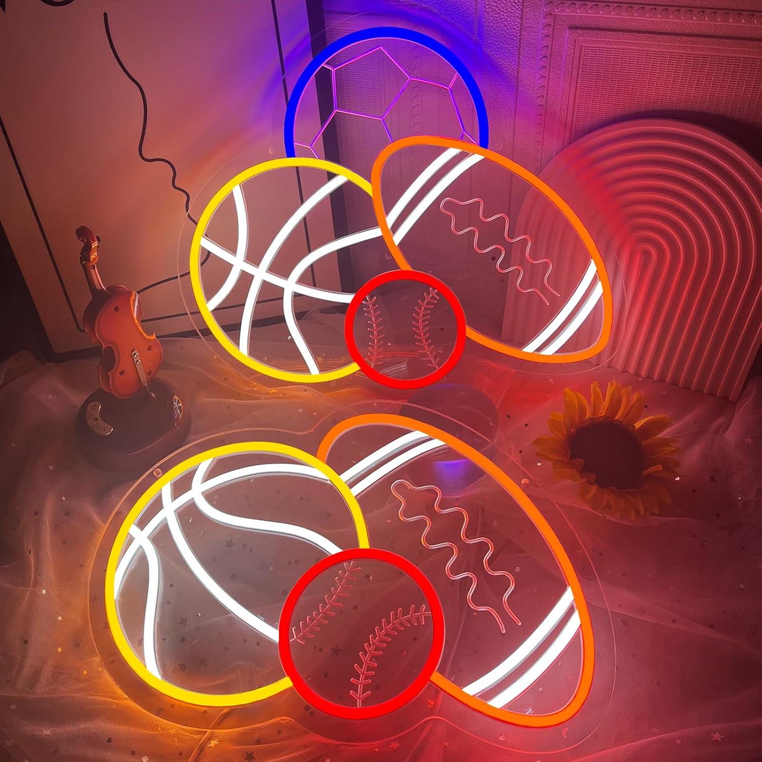 Balls Combination Neon Sign Sp - Neon Sign Party ulasan dan harga